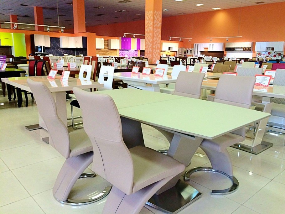 Стол ESF DT-43 белый