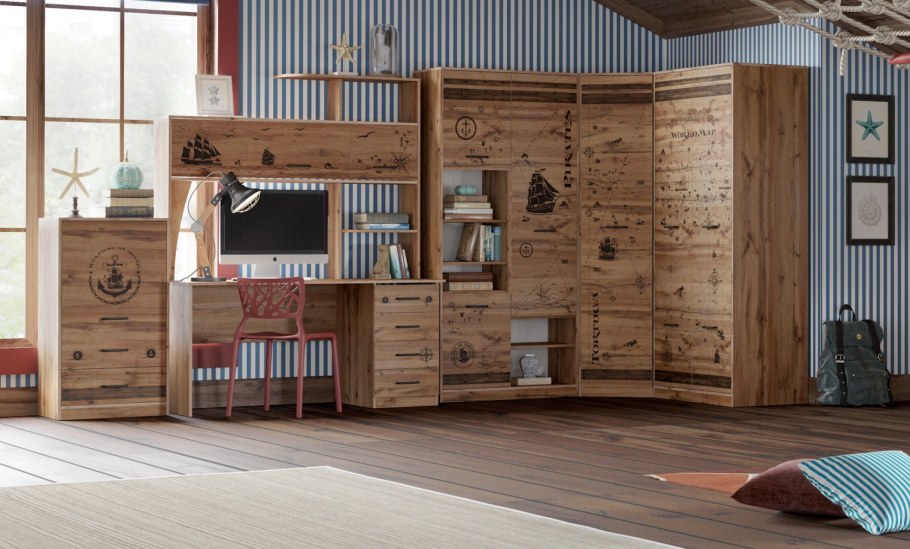 Соренто туалетный столик дуб Бонифаций