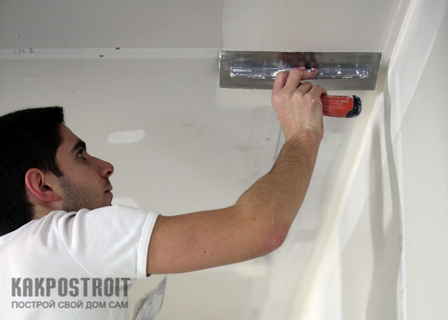 Шпаклевка стен