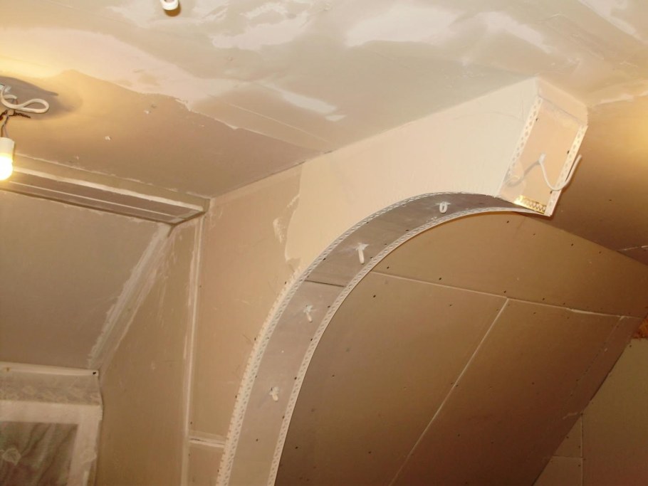 Заделывание швов на гипсокартоне