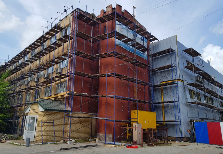 Реконструкция фасада