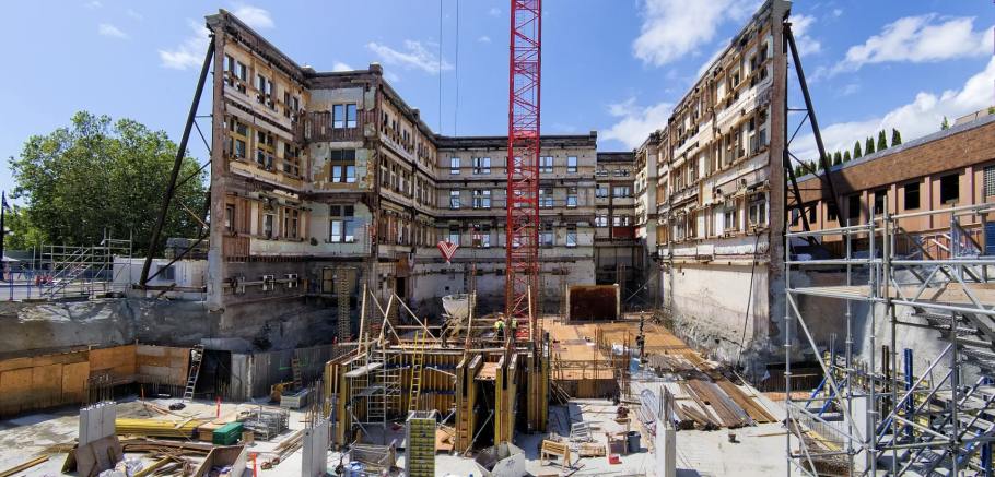 Реконструкция здания