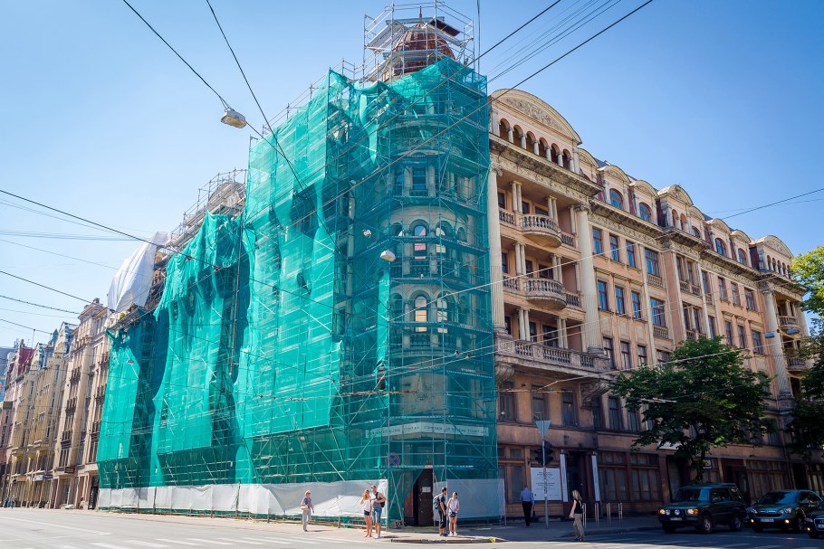 Отреставрированные здания СПБ