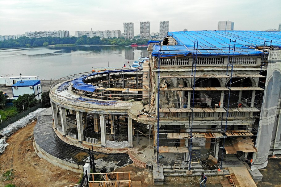 Речной вокзал реконструкция 2020