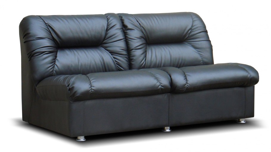 Диван офисный "стандарт" 1600х620х700мм. (Aries Red 581 3 кат.)