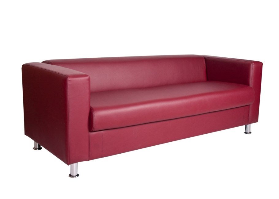 Диван блюз 3х-местный в экокоже