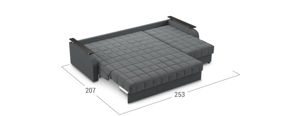 Диван Moon-trade угловой аккордеон Moon Family 044