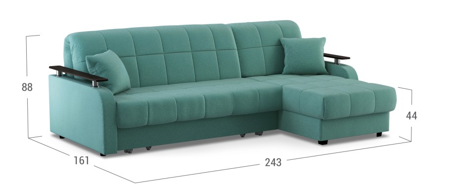 Диван Moon trade Карина 044 угловой аккордеон