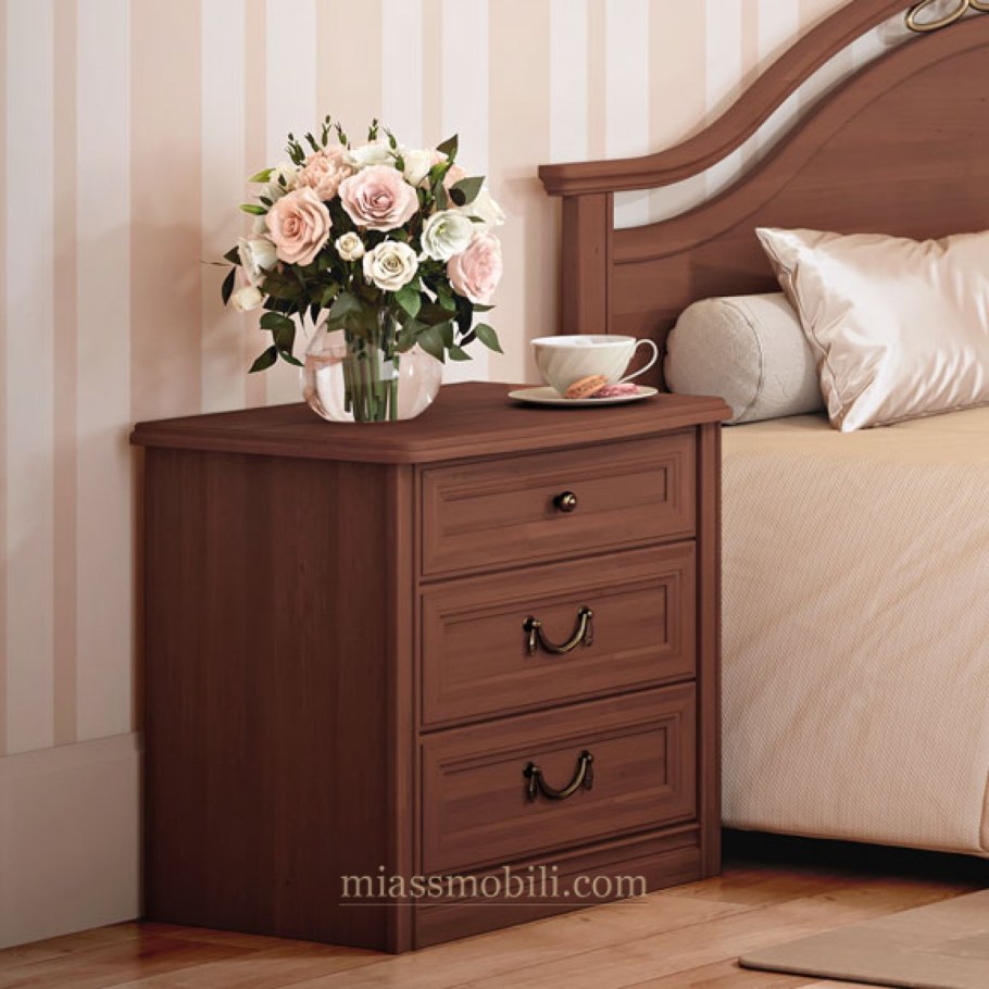 Угловой шкаф Екатерина орех Миассмебель