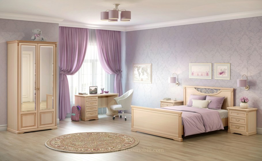 Миасс мебель Джоконда спальня орех