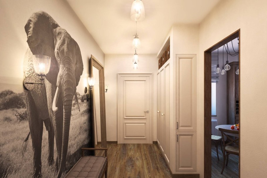 Прихожая в городском стиле