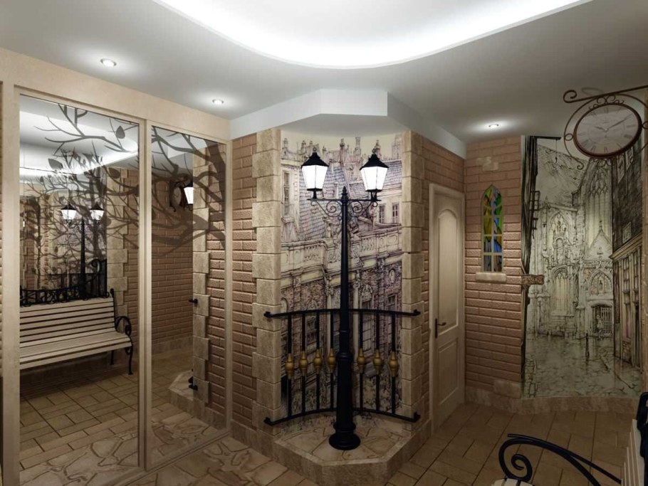 Фотообои в прихожую