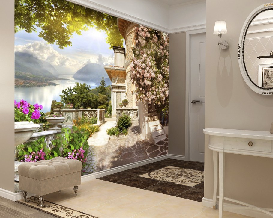 Фреска в Камне в интерьере