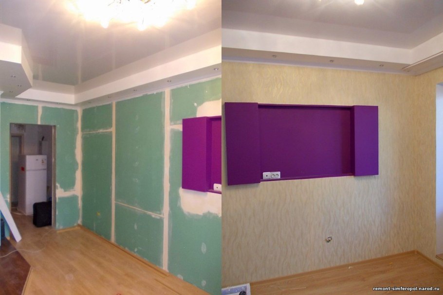 Бюджетный ремонт фото до и после