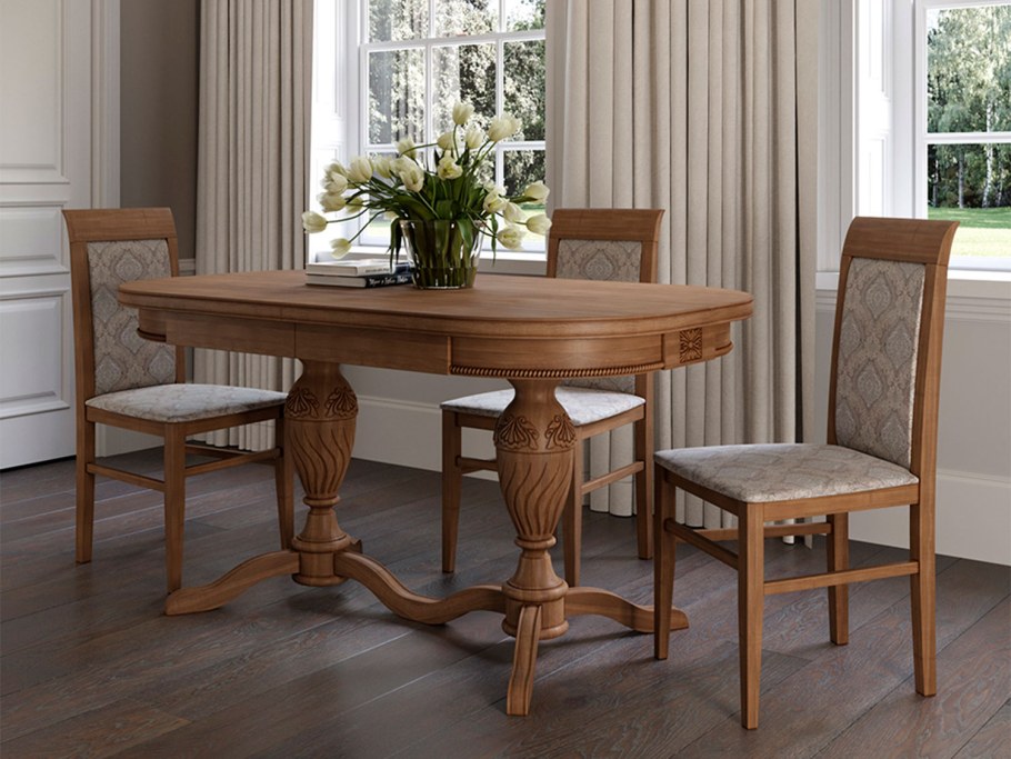 Стол Cesar + 4 стула Matilda