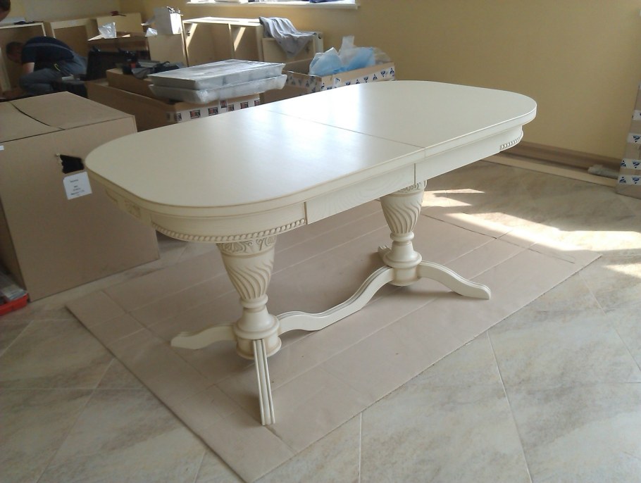 Стол Цезарь 3 Зов белый