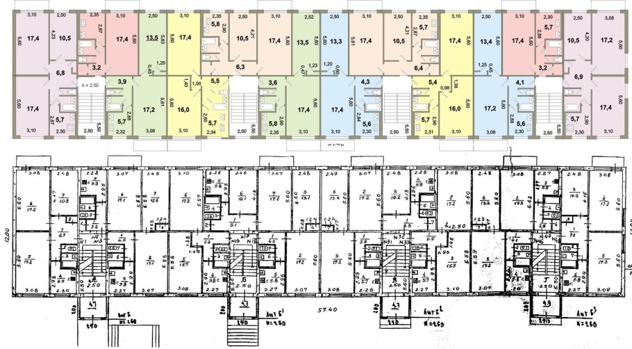 ЖК Питер поэтажный план