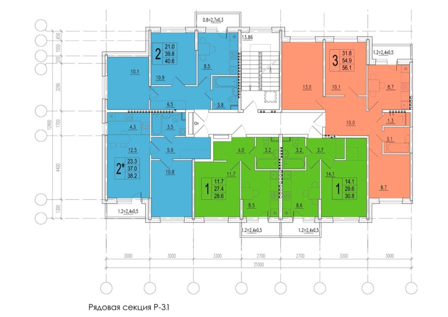 Стык наружных панельных стен крупнопанельных зданий