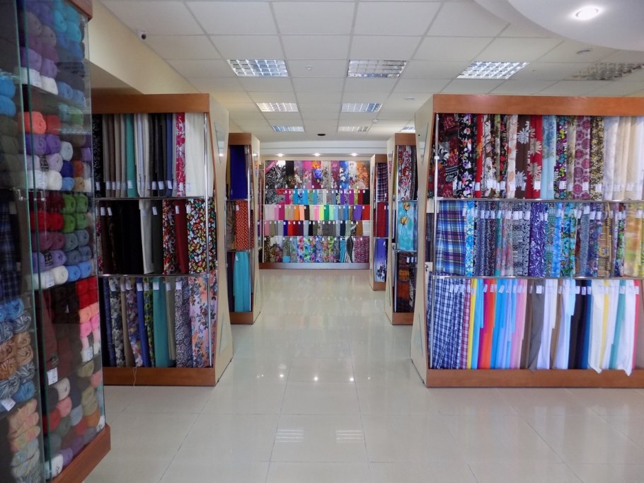 Витрина ткани