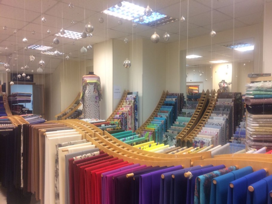 Магазин ткани в Москве