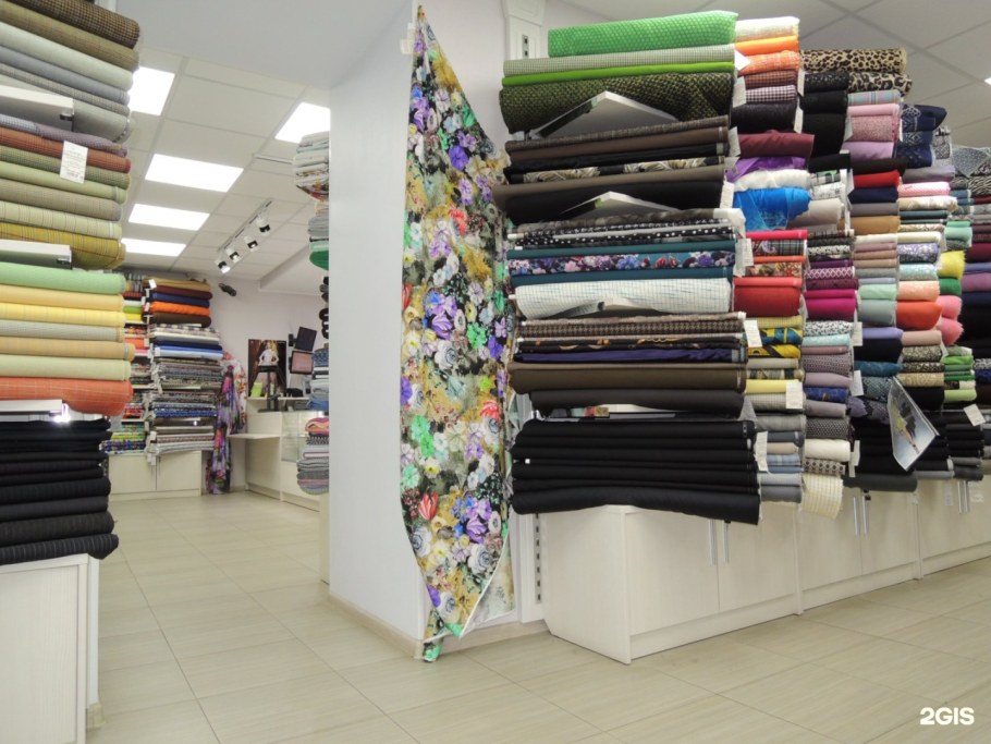 Магазин ткани на водном стадионе