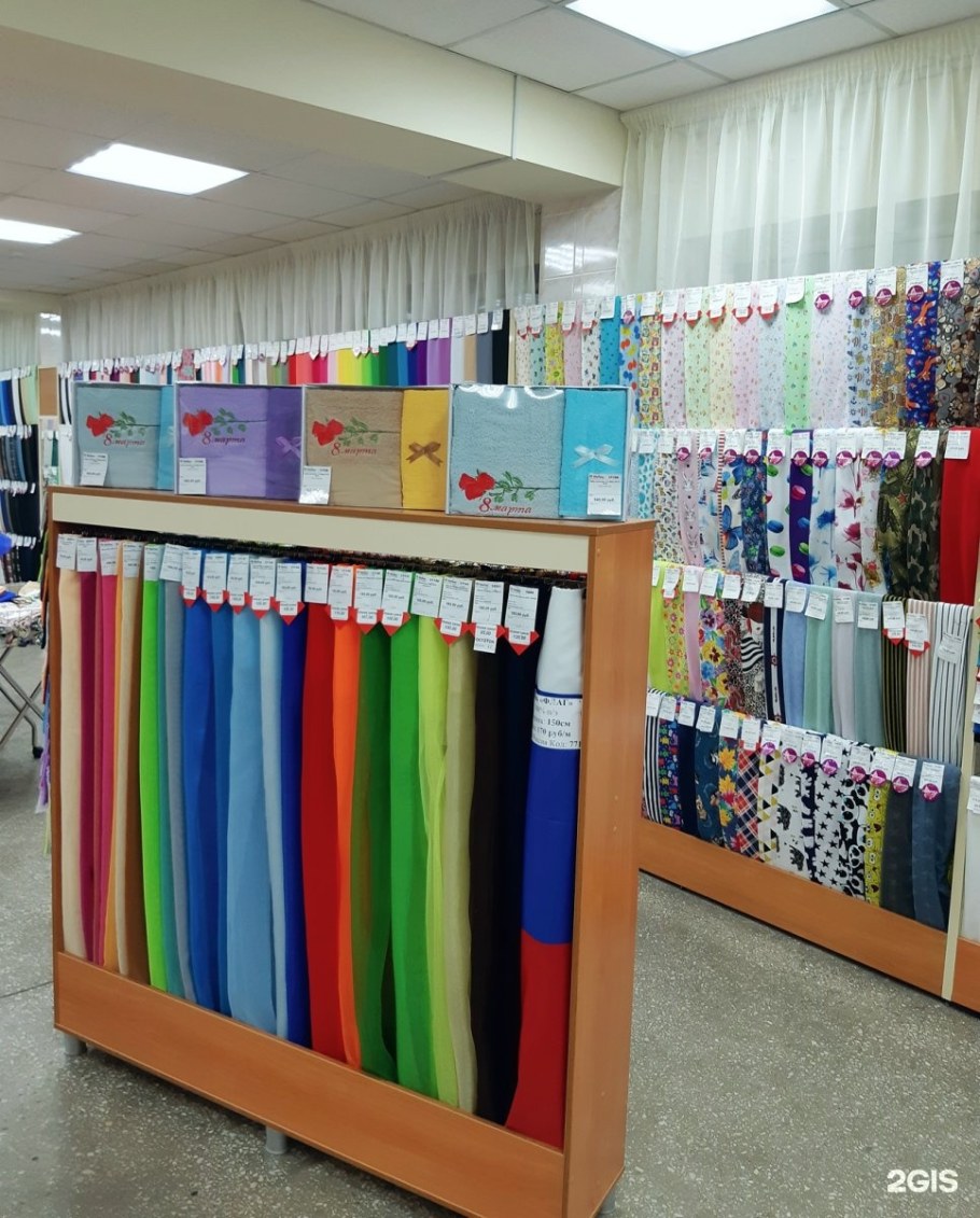 Оборудование для магазина тканей