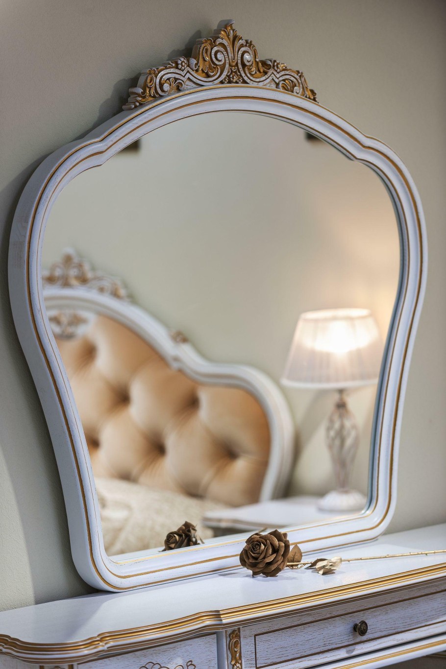 Мебель Черноземья спальня Барокко слоновая кость