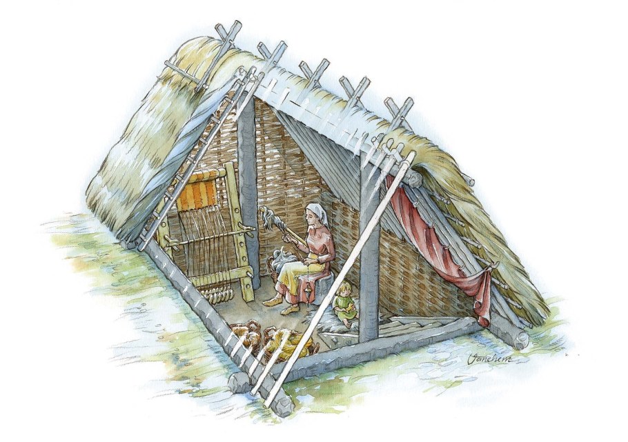 Землянка жилище древних славян