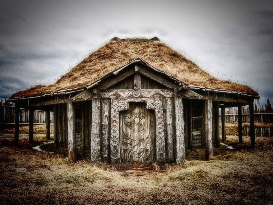 Скандинавский дом викингов