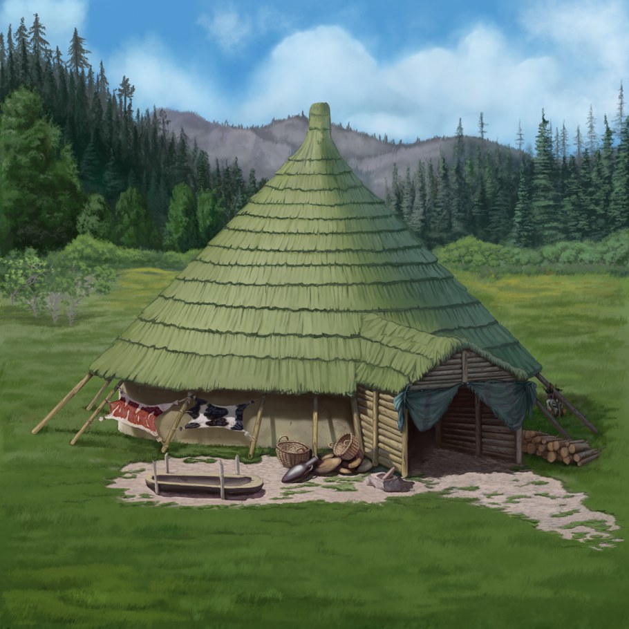 Поселения древних кельтов