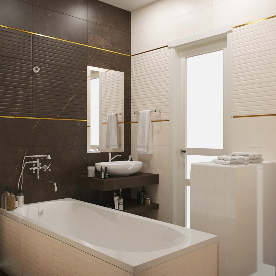 Плитка Global Tile Fiori Beige