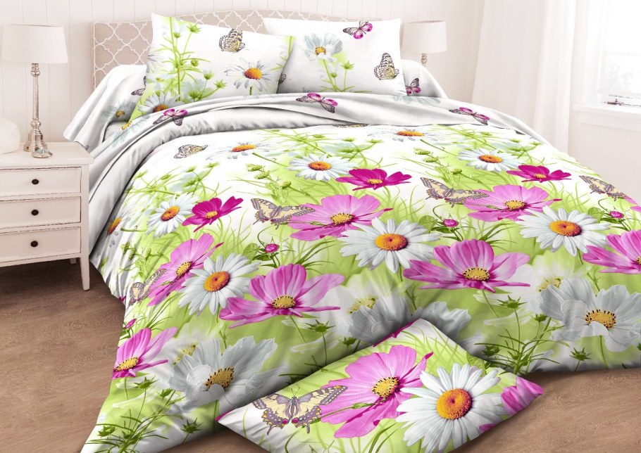 Комплект постельного белья евро 2 СП. Poplin - Hobby Home collection