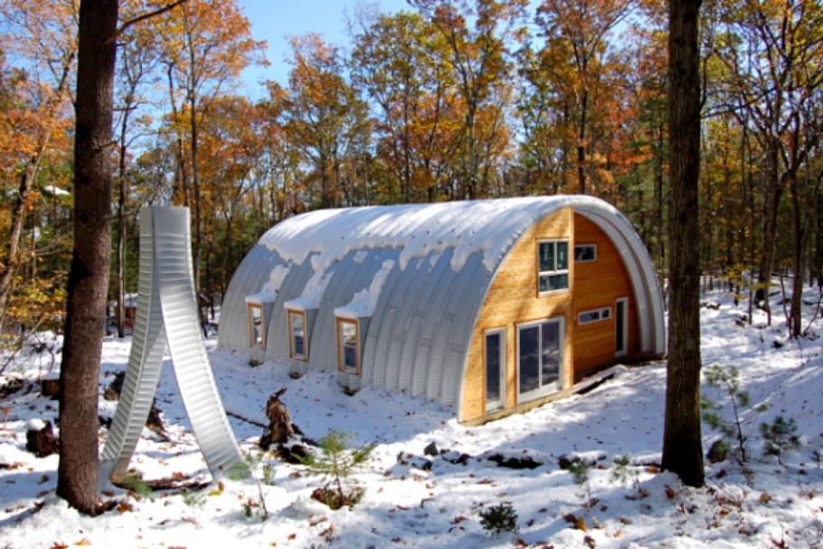 Стратодезический купольный дом