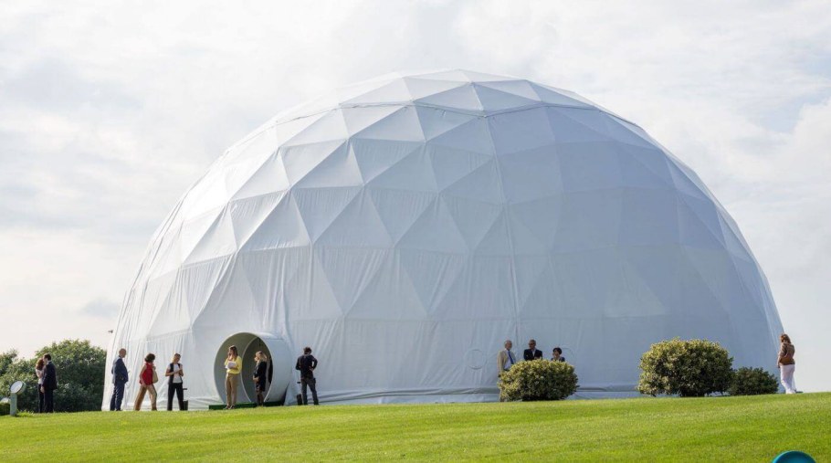 Ангар купол из алюминия