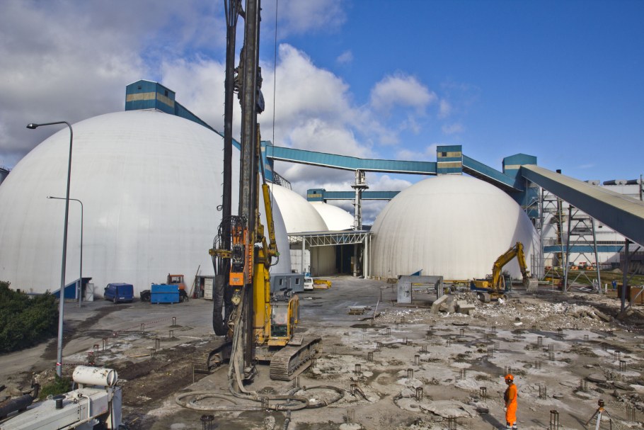 Купольный склад карбамида Акрон