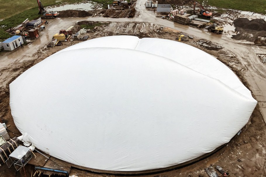 Акрон купольный склад