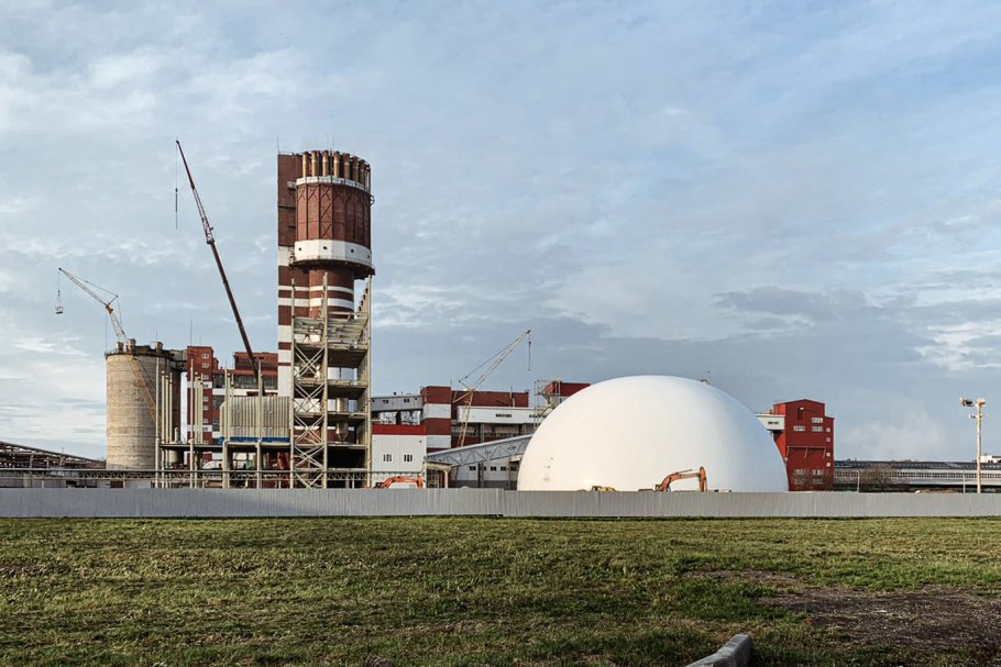 Акрон купольный склад