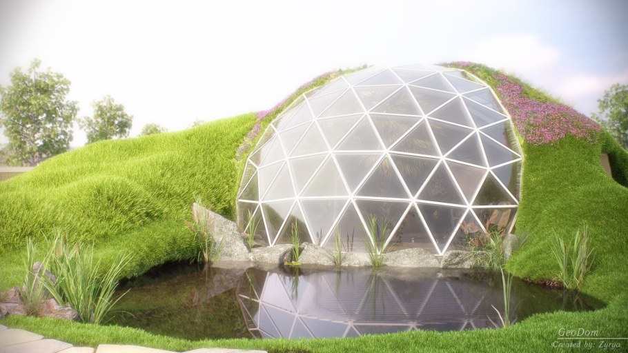 Геодезический купол Бауэрсфельд 1922