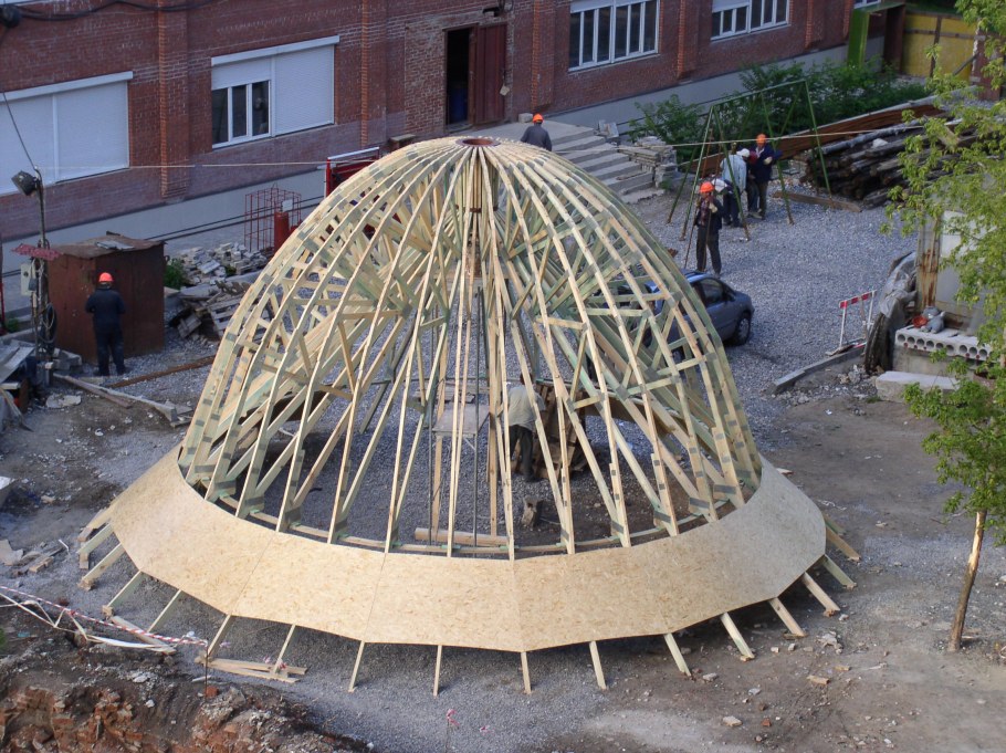 Аэродинамика геокупола