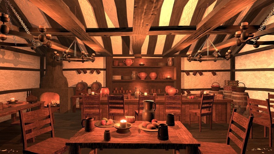 Таверна Дилюка Геншин