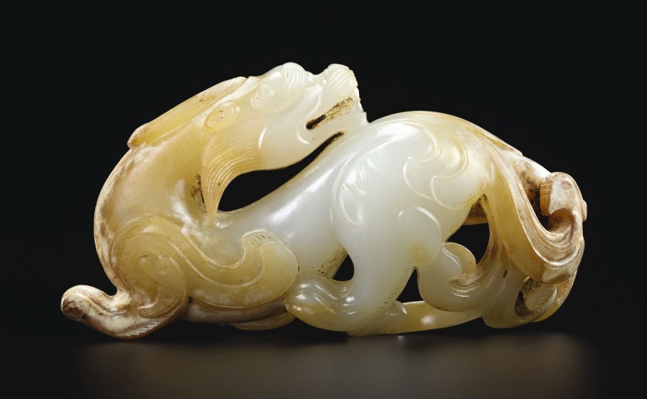 Древний Китай резьба по камню нефрит