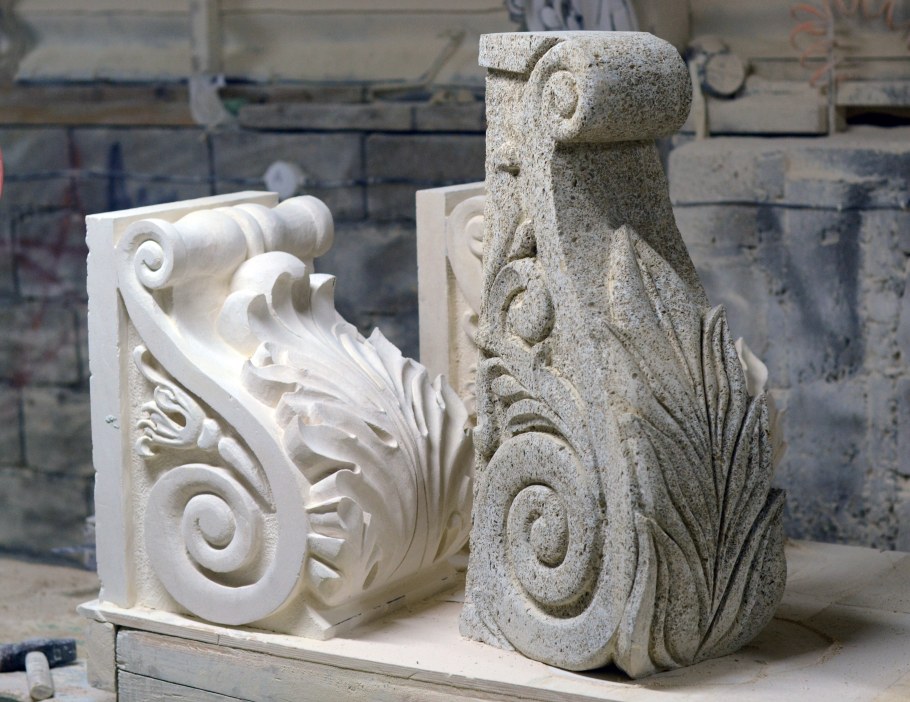Декоративная резьба по камню