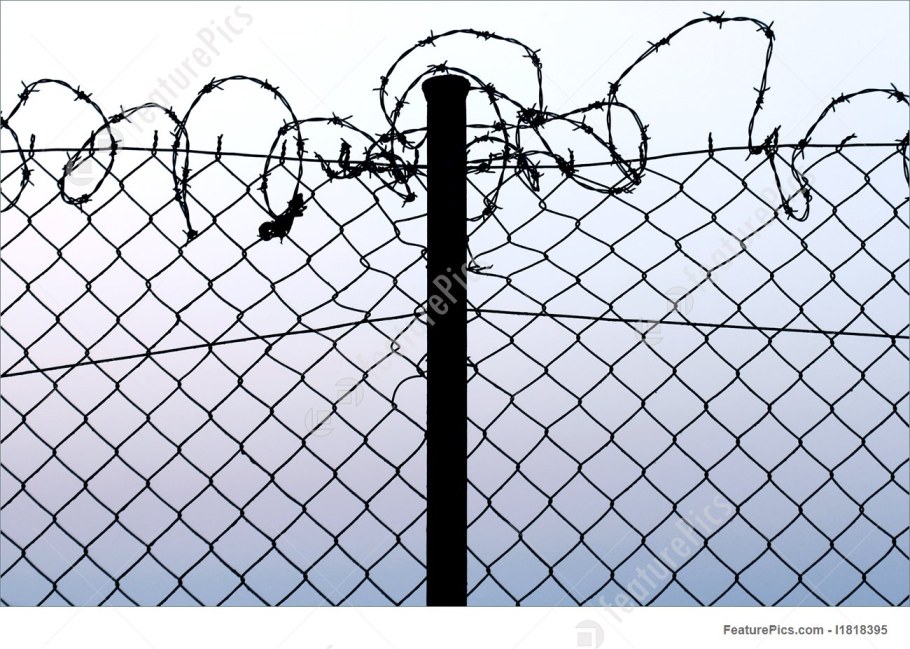 Колючая проволока в интерьере