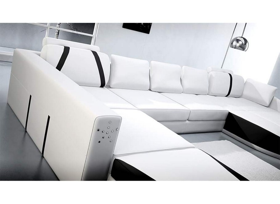 Диван хайтек п-образный