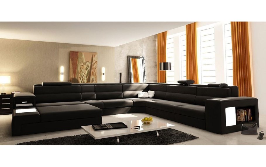 Угловой диван буквой п