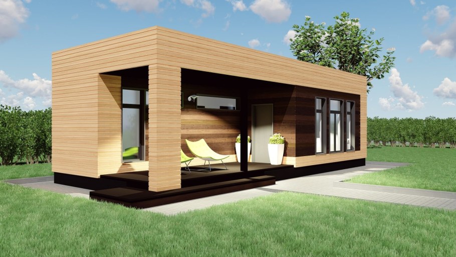 Модульный дом 45кв м Амбар