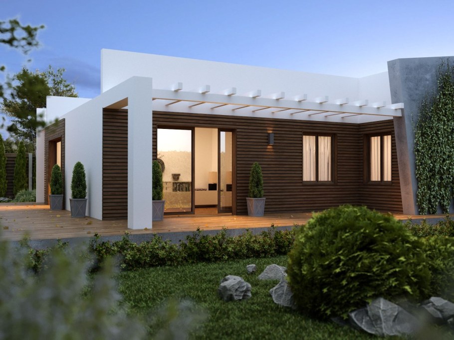 Флэтхаус с плоской крышей 200 МКВ