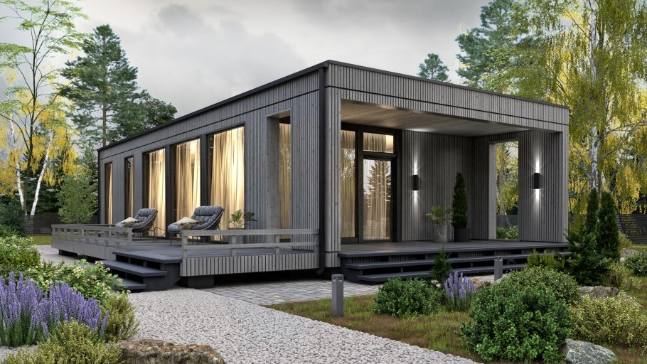 Промстройлес модульный дом