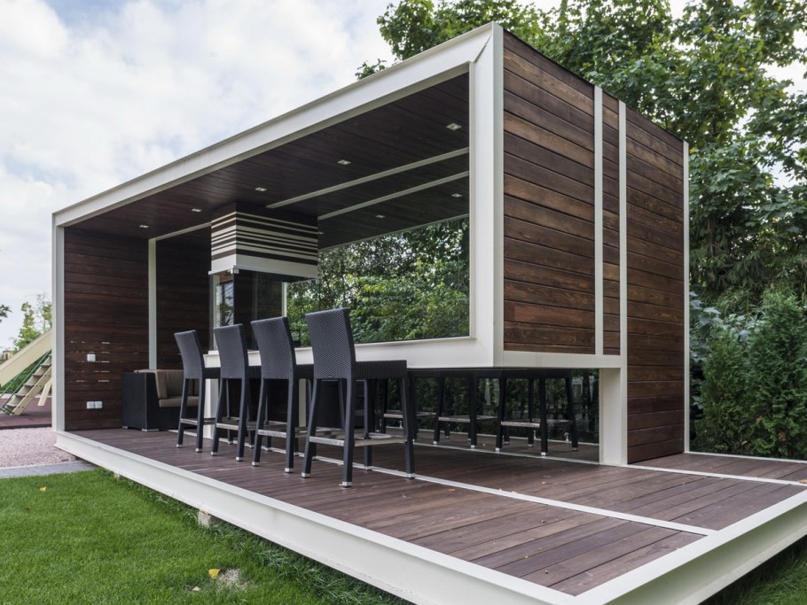 Современные беседки