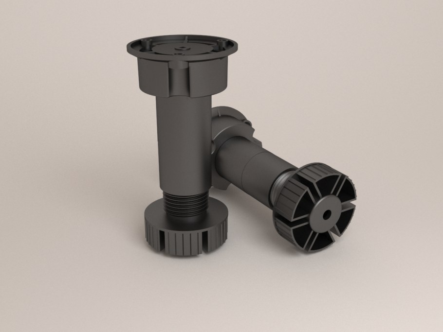 Опора кухонная регулируемая h 100мм МДМ